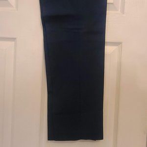 Express Extra Slim Navy Cotton Blend Stretch Suit Pant